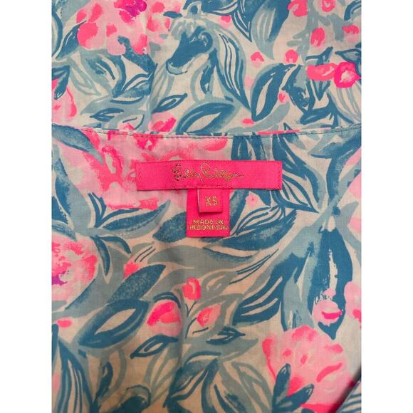 Lilly Pulitzer Ivee Top XS - Picture 5 of 6